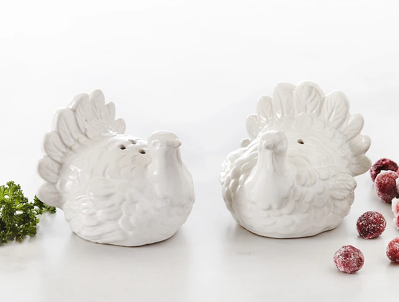 Aliya Turkey Salt & Pepper Shakers