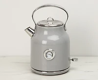 Bouilloire électrique Rétro thinkkitchen 1,7 L, gris