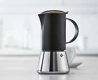 Barista Espresso Maker, 6 Cups, Black