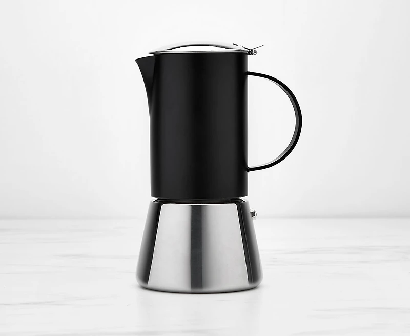 Barista Espresso Maker, 6 Cups, Black