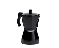 Scuro Espresso Maker, 6 Cups, Black