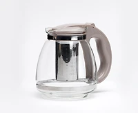 Théière en verre avec filtre Matcha thinktea, avoine, 1,5 L