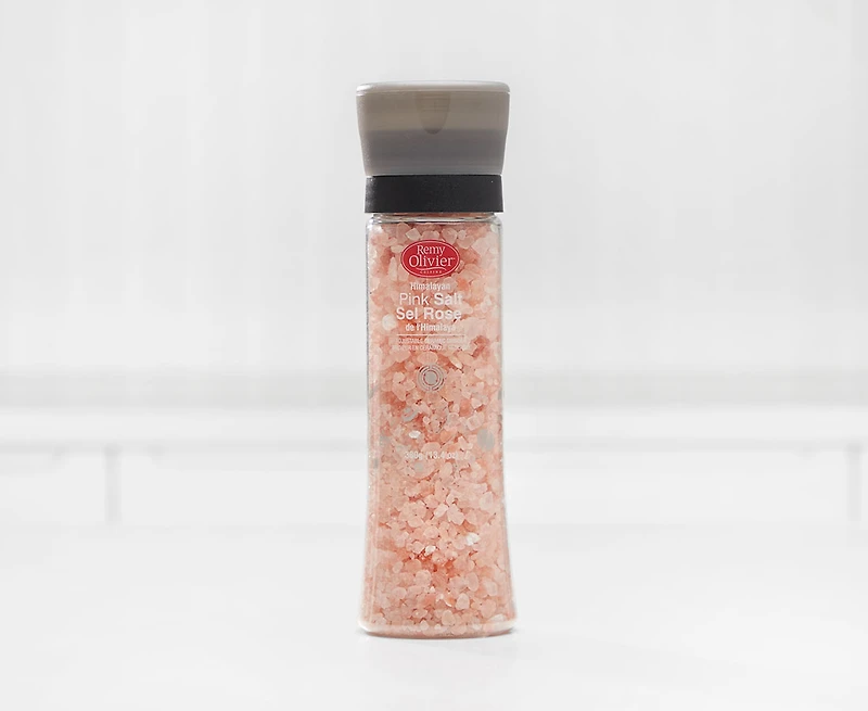 Moulin rempli de sel de mer rose Remy Olivier, 380 g