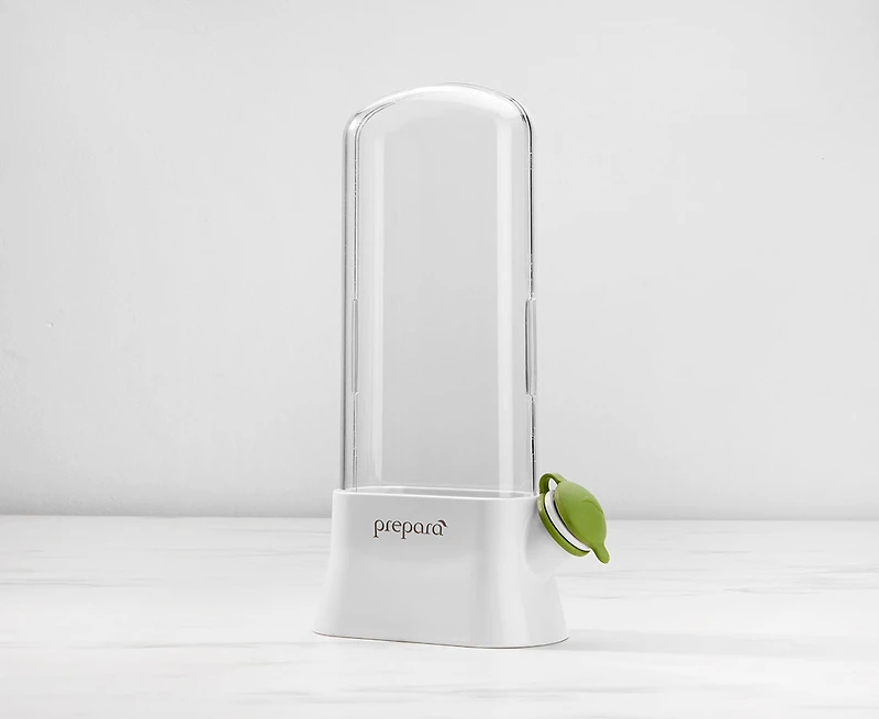 Contenant Herb Saver Eco Prepara, blanc et vert 