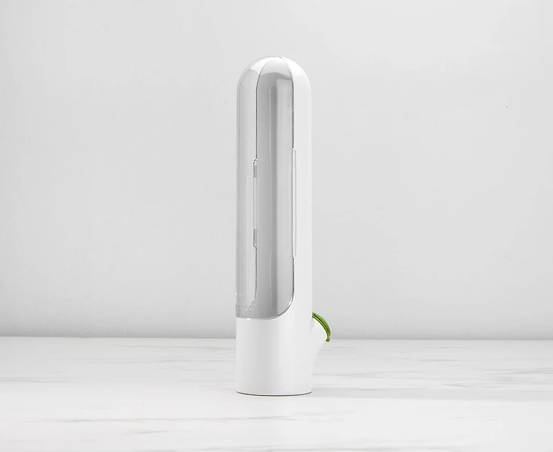Contenant Herb Saver Pod Prepara, blanc et vert 
