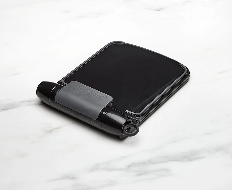 Support pour tablette et stylet de Prepara, noir et gris