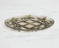 Plat de service en verre Tuscany, 33 cm