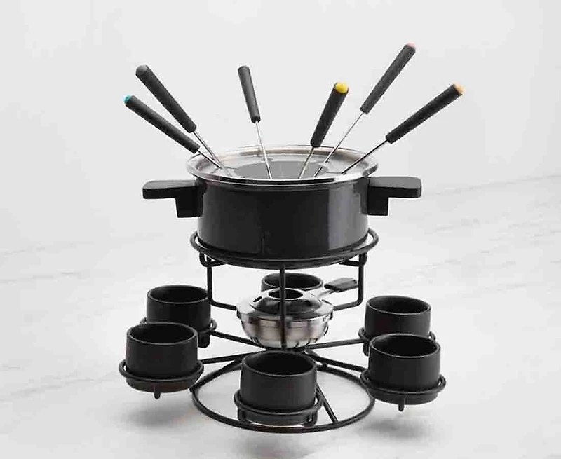 Service à fondue 16 pièces Lazy Susan par thinkitchen
