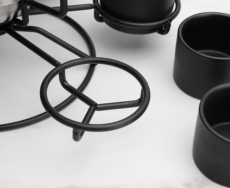 Service à fondue 16 pièces Lazy Susan par thinkitchen
