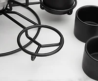 Service à fondue 16 pièces Lazy Susan par thinkitchen