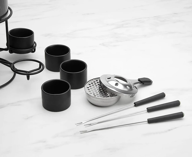 Service à fondue 16 pièces Lazy Susan par thinkitchen