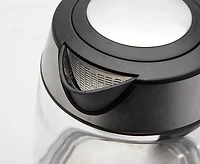 Bouilloire en verre avec infuseur Crystalline par thinkkitchen, 1,7 litre