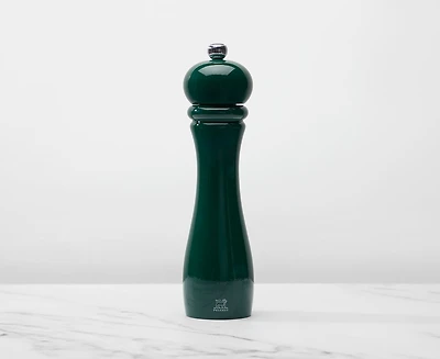 Moulin à sel Checkmate par Peugeot, vert forêt, 22 cm