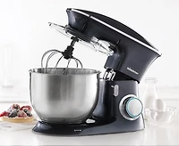 Batteur sur socle Odyssey par thinkkitchen, gris foncé, 660 W, 7 L