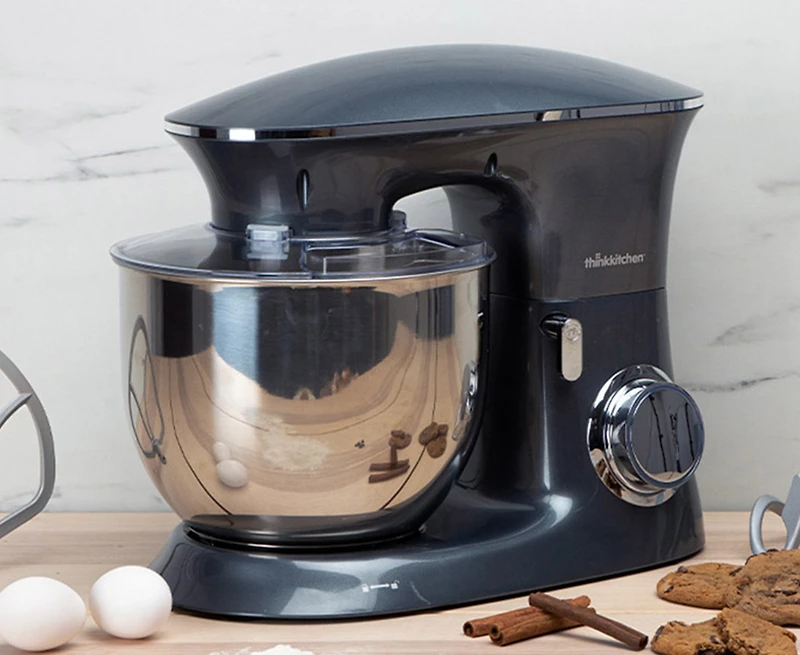 Batteur sur socle Odyssey par thinkkitchen, gris foncé, 660 W, 7 L