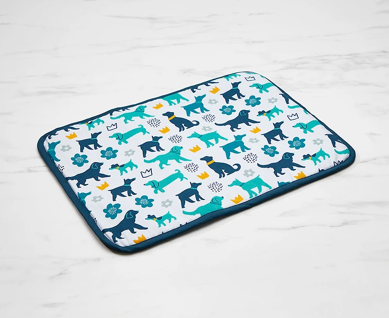 Tapis de séchage Chien, 15 x 20 po