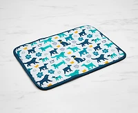 Tapis de séchage Chien, 15 x 20 po