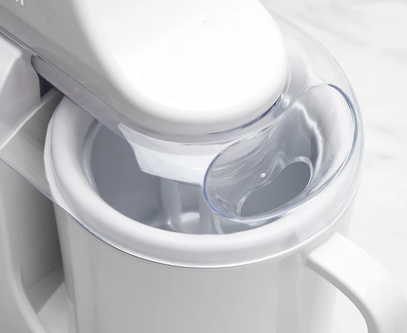 thinkkitchen Arctic Pro Twin Ice Cream Maker, White