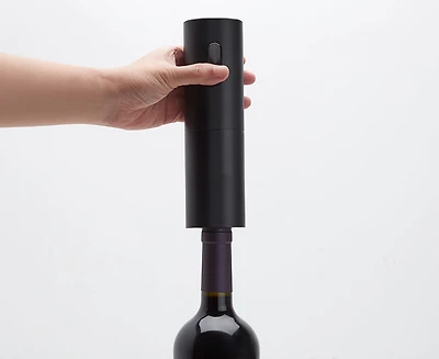 Ouvre-bouteille électrique Comfy, noir