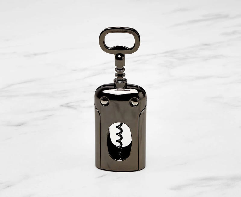 Tire-bouchon gris acier Wing par Monsieur Bar