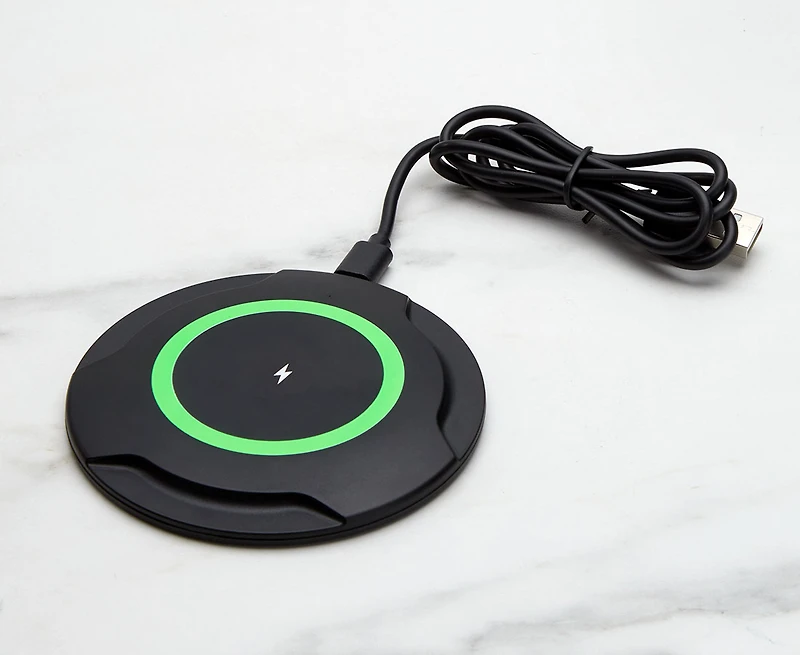 Tablette de recharge sans fil par Better Living, noir, 15 W