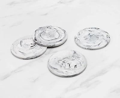 Sous-verres Hurricane, résine, Ens. de 4