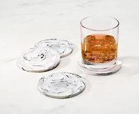 Sous-verres Hurricane, résine, Ens. de 4