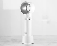 Better Living Rechargeable Bladeless Fan, White & Silver