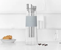 Pichet à infusion froide avec infuseur Java & Co., transparent et gris