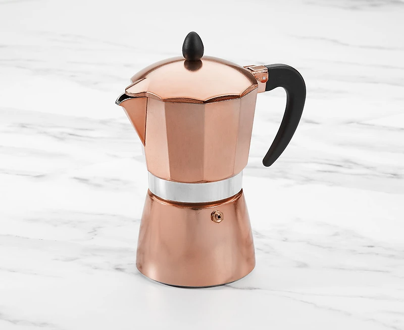 Cafetière à espresso Oro Rosa Java & Co, or rosé, 300 ml