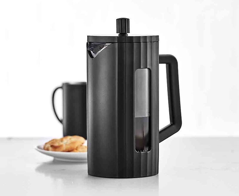 Cafetière à piston Ridge 1 L, noir