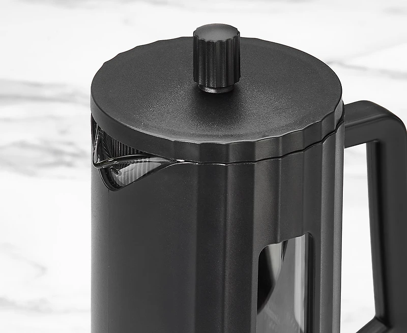 Cafetière à piston Ridge 1 L, noir