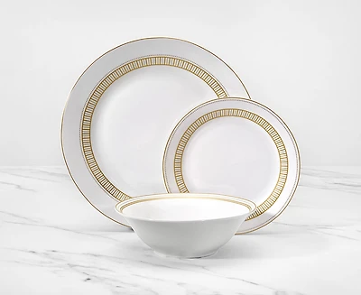 Ensemble de vaisselle de 12 pièces Modern Classic 
