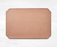 Napperon rectangulaire Lustre, rose et or 