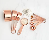 Ensemble de 9 ustensiles à mesurer Oro Rosa, Or rosé