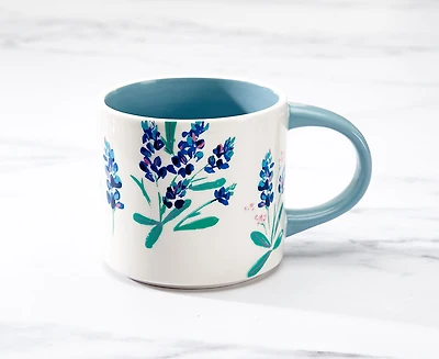 Tasse à café Flores, blanc, 16 oz