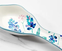 Repose-cuillère Flores, blanc