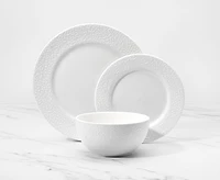 Ensemble de vaisselle de 12 piècesPixel, blanc