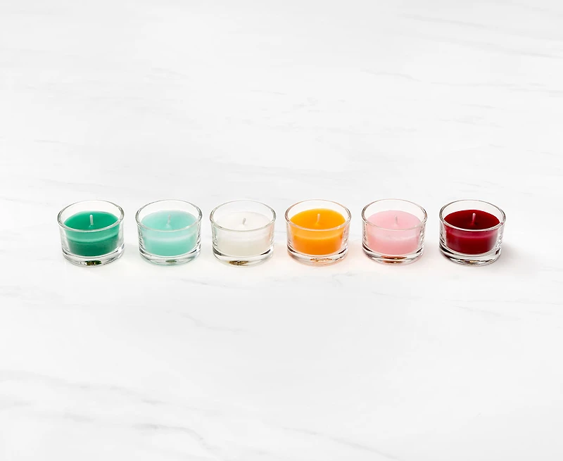 Ensemble d'aroma thérapie et bien-être Better Living, 24 chandelles parfumées