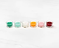 Ensemble d'aroma thérapie et bien-être Better Living, 24 chandelles parfumées