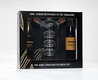 Ensemble flacon distributeur, huile et vinaigre Deliciae