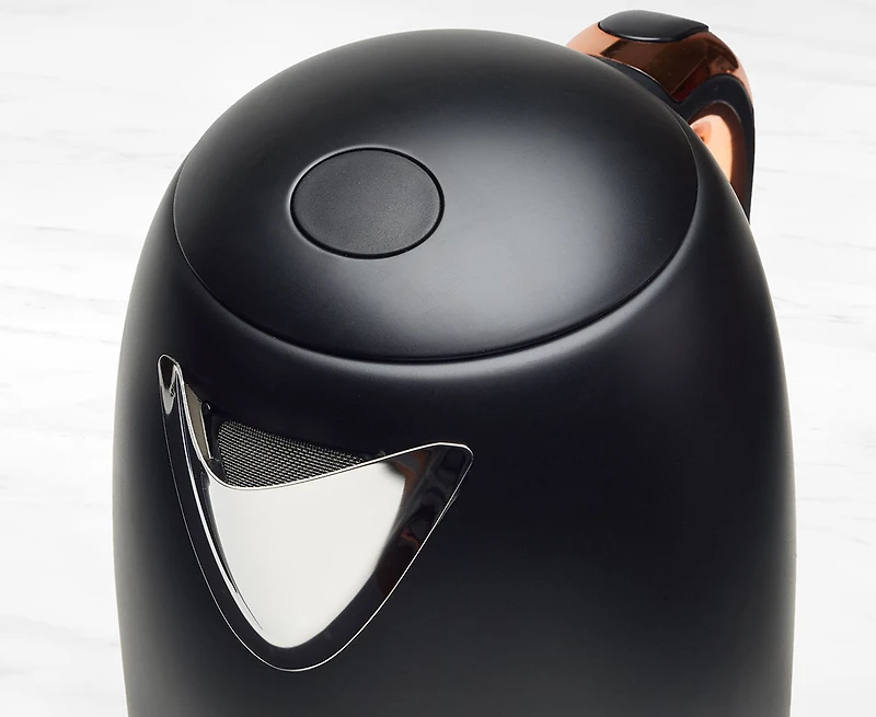 Bouilloire électrique thinkkitchen Slim, noir, 1,7 L