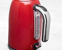 Bouilloire électrique thinkkitchen Slim, rouge, 1,7 L