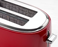 thinkkitchen Slim 2-Slice Toaster, Red