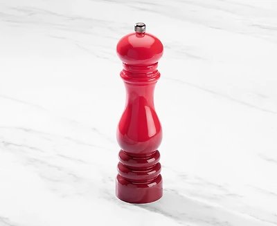 Remy Olivier Ombre Salt or Pepper Mill 9", Red