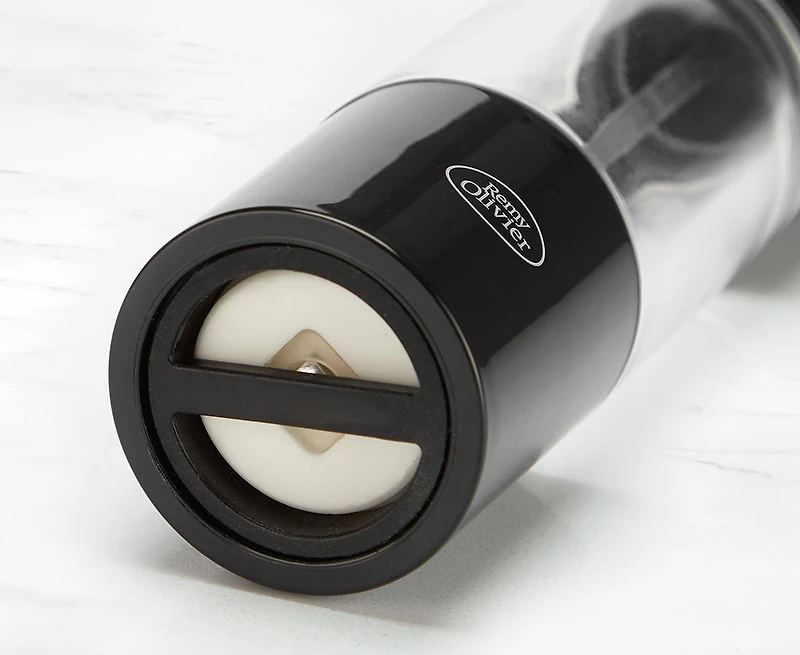 Moulin à graines de lin Ombre Remy Olivier, 7,5 po, noir