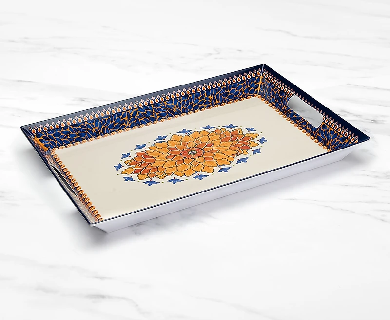 Plateau de service en mélamine Casablanca, 18,7 po x 13 po