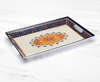 Plateau de service en mélamine Casablanca, 18,7 po x 13 po