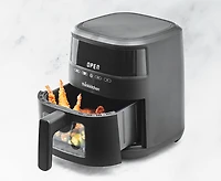 Friteuse à air avec verre de vision Luminate par thinkkitchen, 4 L