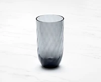 Ripple Acrylic Highball Glass, Smoke Grey, 510 ml